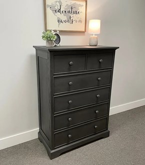 Waterford 6 Drawer Chest Weathered Grey